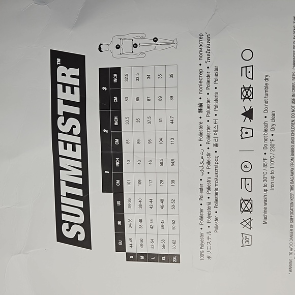 Suit meister Casino Icons 3 piece set XL - Picture 9 of 10